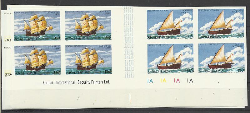 2503.jpg -     Lote:    2503      Lotes pelo Correio              Descrição:         S. Tomé e Príncipe * Palops. Barcos portugueses. Lote com 40 provas progressivas dos valor de 3 e 5 Db.        PRV       Valor Base:     &euro; 20,00     Valor Venda:     &euro; 20,00       