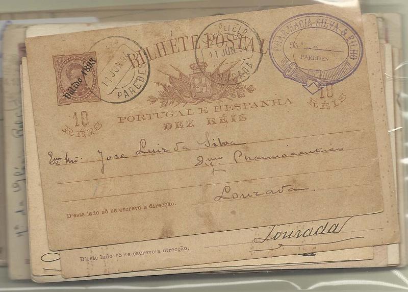 2527.jpg -     Lote:    2527      Lotes pelo Correio              Descrição:         Portugal. Lote com 33 inteiros postais desde D. Luís I, fita direita, até tipo Caravela. Todos circulados com excepção de um. Alguma marcofilia. Lote a ver.        Lote       Valor Base:     &euro; 12,00     Valor Venda:     &euro; 19,00       
