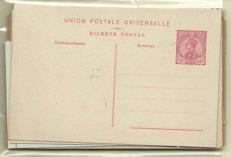 2556.jpg -     Lote:    2556      Lotes pelo Correio              Descrição:         Portugal e Colónias. Lote com 21 inteiros de diversas taxas e emissões. A maioria novos, alguns circulados. Lote a ver.        Lote       Valor Base:     &euro; 8,00     Valor Venda:     &euro; 8,00       