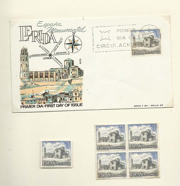 2615.jpg -     Lote:    2615      Lotes pelo Correio              Descrição:         Espanha. Álbum com selos e sobrescritos do 1.º dia do tema Paisagens e Monumentos de Espanha. Lote a ver.        Lote       Valor Base:     &euro; 50,00     Valor Venda:     &euro; 50,00       