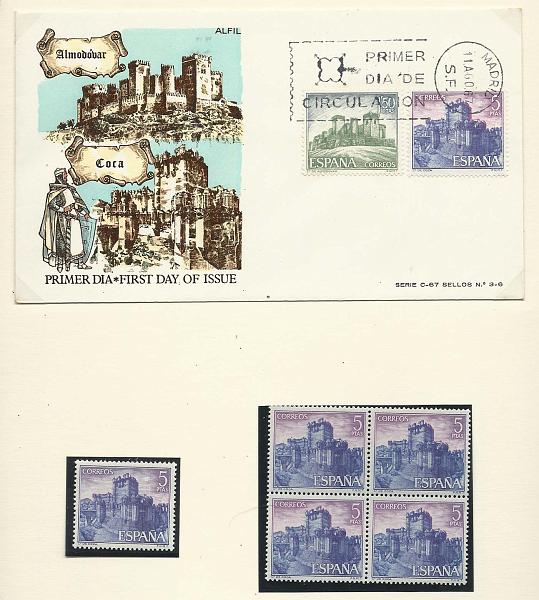 2616.jpg -     Lote:    2616      Lotes pelo Correio              Descrição:         Espanha. Lote com selos e sobrescritos do 1.º dia do tema Castelos de Espanha.        Lote       Valor Base:     &euro; 35,00     Valor Venda:     &euro; 35,00       