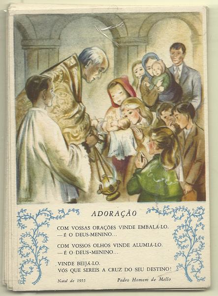 0463.jpg -     Lote:    463            Portugal       Descrição:         1955 &mdash; Boas Festas. Selo tipo Cavaleiro Medieval. OM132, $50 preto e cinzento. Série completa de 8 inteiros todos bem circulados e em bom estado de conservação.         IC       Valor Base:     &euro; 30,00     Valor Venda:     &euro;      