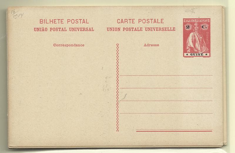 0545.jpg -     Lote:    545            Guiné       Descrição:         1914 &mdash; Ceres. Lote composto por 4 bilhetes-postais + 3 bilhetes cartas. OM15, 16, 17, 18 + OM10, 11 e 12. Bem conservados. Lote a ver.         IN       Valor Base:     &euro; 10,00     Valor Venda:     &euro;      