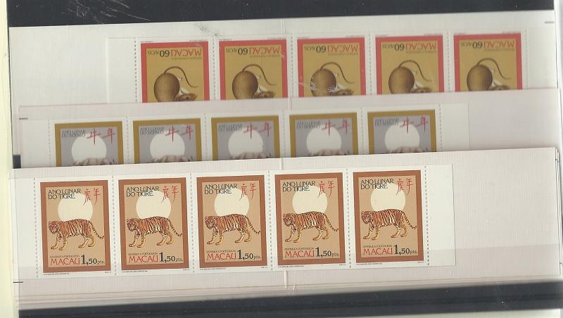 1519.jpg -     Lote:    1519            Macau       Descrição:         1984/1993- Anos Lunares. Lote com dez carteiras dos anos de 1984 até 1993. Valor de catálogo &euro; 145,00.         CRT       Valor Base:     &euro; 25,00     Valor Venda:     &euro;      