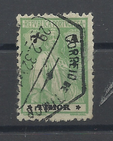 1617.jpg -     Lote:    1617            Timor       Descrição:         1923 &mdash; Ceres. CE193, 7 avos verde. Estrelas III/III. Valor de catálogo &euro; 24,00.         O       Valor Base:     &euro; 5,00     Valor Venda:     &euro;      