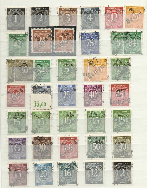 1994.jpg -     Lote:    1994                   Descrição:         Alemanha Oriental / Zona Soviética (Berlim). Lote em pequeno classificador com 130 selos na sua maioria novos sem charneira. Lote a ver. Bom valor de catálogo.         Lote       Valor Base:     &euro; 30,00     Valor Venda:     &euro;      