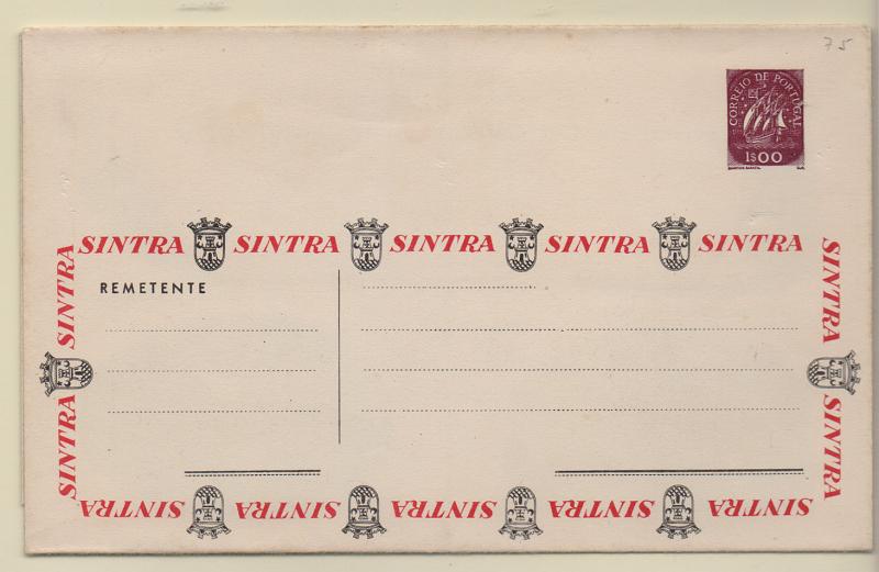 0403.jpg -     Lote:    403            Portugal       Descrição:         1955/57 &mdash; Carta Universal. Com selo tipo Caravela. OM4, 1$00 violeta-vermelho, SÉRIE B2. Nova.         IC       Valor Base:     &euro; 12,00     Valor Venda:     &euro; 12,00       