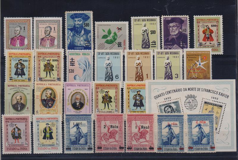 2818.jpg -     Lote:    2818      Lotes pelo Correio              Descrição:         Índia Portuguesa. Lote composto por 86 selos e um bloco novos.         Lote       Valor Base:     &euro; 8,00     Valor Venda:     &euro; 13,00       