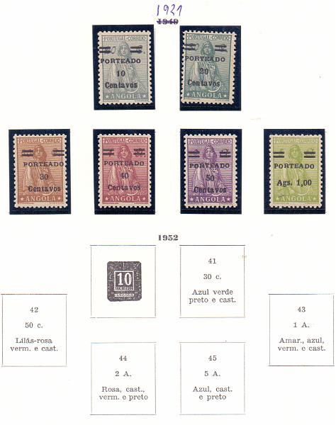 1717.jpg -     Lote:    1717                   Descrição:         Angola &mdash; Lote composto por 60 séries novas sem sinal de charneira, emitidas entre 1938 a 1974. Série Mapa de Angola incompleta.        Lote       Valor Base:     &euro; 23,00     Valor Venda:     &euro; 70,00     
