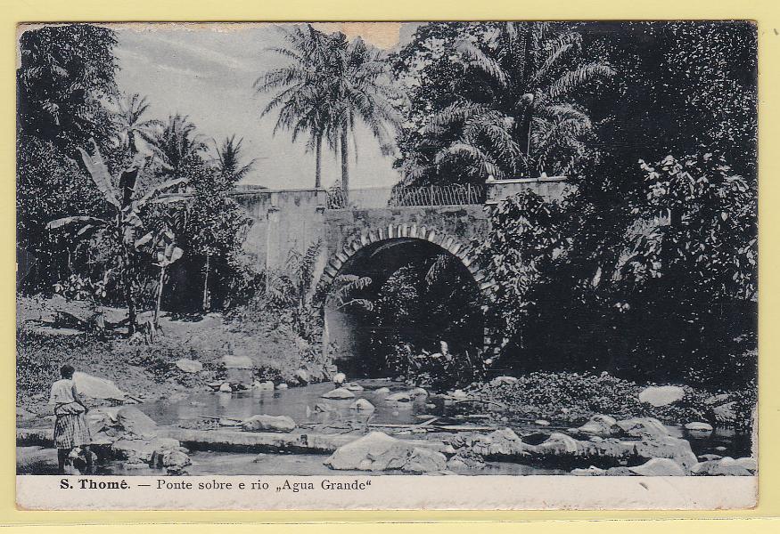 0375.jpg -     Lote:    375                   Descrição:         S. Thomé. Ponte sobre o rio "Agua Grande". Novo.        PI       Valor Base:     &euro; 8,00     Valor Venda:     Retirado     
