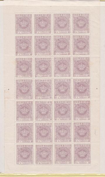 1219.jpg -     Lote:    1219            Índia       Descrição:         1882 &mdash; Tipo Coroa. Valore em moeda local. CE120, 4T lilás claro, denteado 12 &frac12;, tipo I. valor de catálogo &euro; 238,00.        *       Valor Base:     &euro; 30,00     Valor Venda:     Retirado     