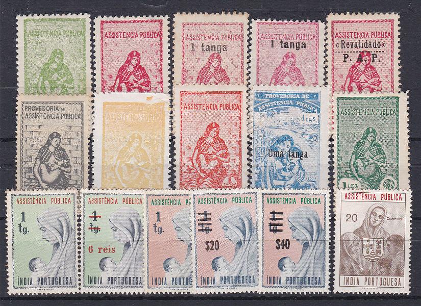 1271.jpg -     Lote:    1271            Índia       Descrição:         1948/60 &mdash; Imposto Postal. Assistência Pública. Lote com todos os selos emitidos CE IP 6/20. Valor de catálogo &euro; 90,20. Lote a ver.        **/*       Valor Base:     &euro; 20,00     Valor Venda:     &euro; 32,00       