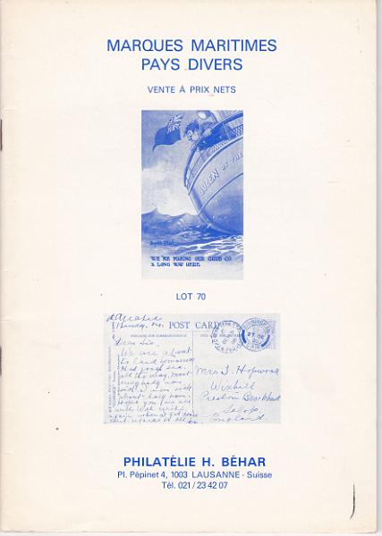 1717.jpg -     Lote:    1717                   Descrição:         Lote de 4 livros: Relacto de Viagem de um Correio do Vice-Rei das Índias Orientais, de Godofredo Ferreira + Catálogo de carimbos do correio marítimo português de Romano Caldeira + Marques maritimespaysdivers, PhilatelieBéhar e Short tours bymailsteamers, 1914.        Livro       Valor Base:     &euro; 20,00     Valor Venda:     Retirado     