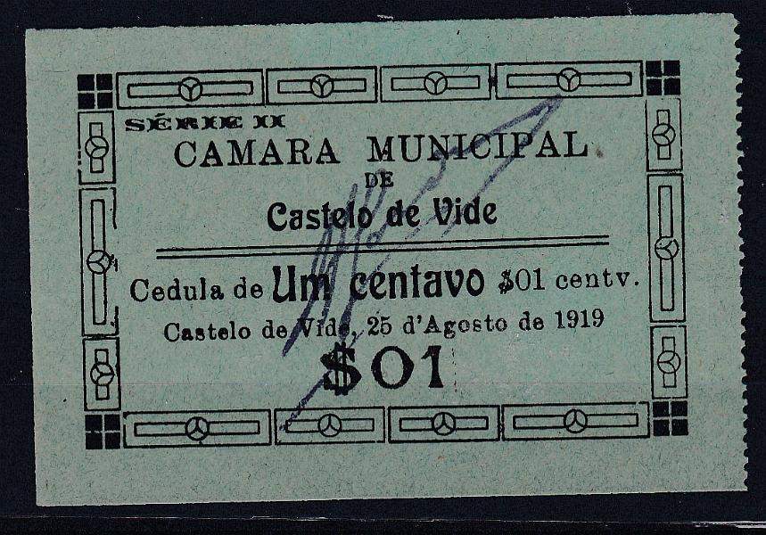 1795.jpg -     Lote:    1795                   Descrição:         Castelo de Vide, Câmara Municipal, 1 C, MA 636.a, Escassa, NV.        CDL       Valor Base:     &euro; 15,00     Valor Venda:     &euro; 28,00       