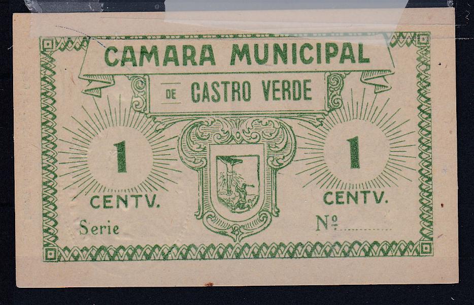 1796.jpg -     Lote:    1796                   Descrição:         Castro Verde, Câmara Municipal, 1 C, MA 653, Escassa, NV.        CDL       Valor Base:     &euro; 15,00     Valor Venda:     Retirado     
