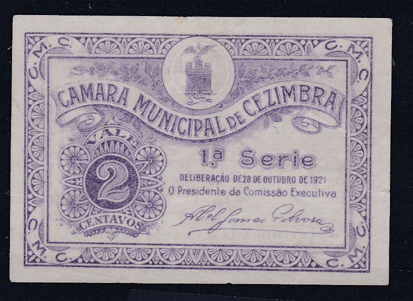1798.jpg -     Lote:    1798                   Descrição:         Cezimbra, Câmara Municipal, 2 C, MA 698. Escassa, NV.        CDL       Valor Base:     &euro; 15,00     Valor Venda:     &euro; 15,00       