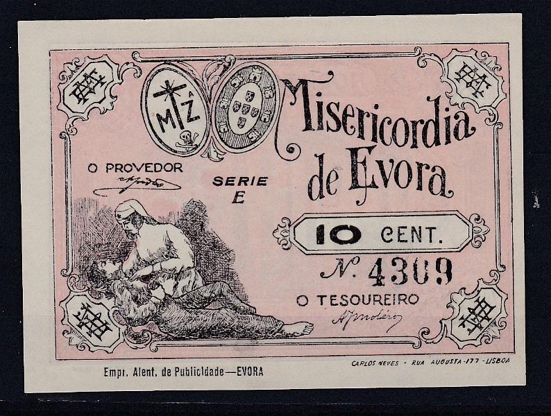1800.jpg -     Lote:    1800                   Descrição:         Évora, Misericórdia, 10 C, MA 877.b, Escassa, NV.        CDL       Valor Base:     &euro; 10,00     Valor Venda:     Retirado     