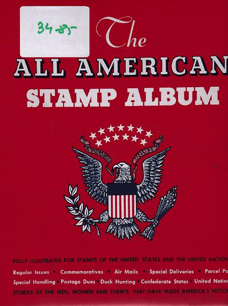 1851.jpg -     Lote:    1851                   Descrição:      Estados Unidos da América (1882-1996) &mdash;   Lote constituído por 2 "LibertyStampAlbum", 1 "AllAmericanStampAlbum" e 1 álbum Lindner, com selos usados e novos ( a partir de 1948) incluindo algum correio aéreo, blocos, pré-obliterados e carteiras (1991-96). Valor de catálogo &euro; 4.430,00. Lote a ver. Peso total do lote: 8,6 Kg.        Lote       Valor Base:     &euro; 200,00     Valor Venda:     Retirado     