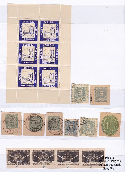 2065.jpg -     Lote:    2065      Lotes pelo Correio      Vinhetas       Descrição:         Vinhetas. Portugal. Lote com dezenas de vinhetas diversas. Muitas repetições. Lote a ver.        Lote       Valor Base:     &euro; 15,00     Valor Venda:     &euro; 22,00       
