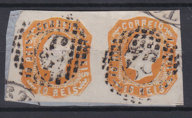 2111.jpg -     Lote:    2111      Lotes pelo Correio      Portugal       Descrição:         1862/64 &mdash; D. Luís I. CE15. Par usado, com margens muito largas.        O       Valor Base:     &euro; 25,00     Valor Venda:     Retirado     
