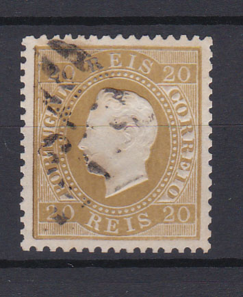 2127.jpg -     Lote:    2127      Lotes pelo Correio      Portugal       Descrição:         1870/76 &mdash; D. Luís I. Fita direita. CE39, 20 reis, denteado 12 &frac12;. Valor de catálogo &euro; 45,00.        O       Valor Base:     &euro; 5,00     Valor Venda:     &euro; 10,00       