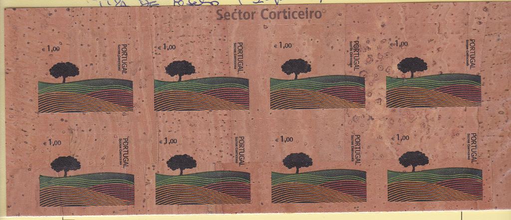 2289.jpg -     Lote:    2289      Lotes pelo Correio      Portugal       Descrição:         2007 &mdash; Sector Corticeiro. CE3655, 1&euro;. Bloco com 8 selos. Valor de catálogo &euro; 64,00.        ***       Valor Base:     &euro; 10,00     Valor Venda:     &euro; 17,00       