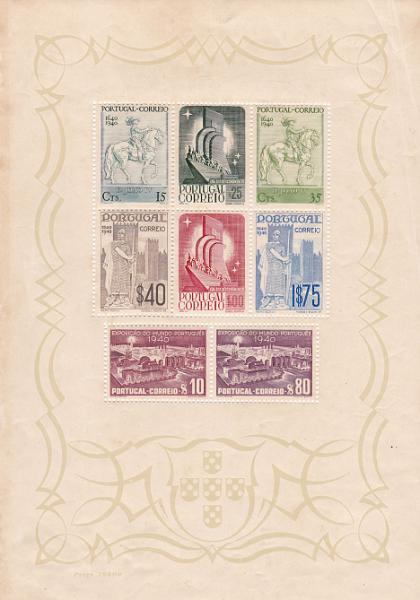 2313.jpg -     Lote:    2313      Lotes pelo Correio      Portugal       Descrição:         1940 &mdash; Centenários da Fundação e Restauração de Portugal. CE BLC2. Valor de catálogo &euro; 545,00.        BLC***       Valor Base:     &euro; 60,00     Valor Venda:     &euro; 60,00       