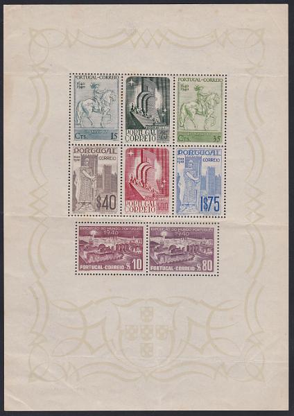 2315.jpg -     Lote:    2315      Lotes pelo Correio      Portugal       Descrição:         1940 &mdash; Centenários da Fundação e da Restauração de Portugal. CE BLC2. Blocos com pequenos defeitos. Lote a ver. Valor de catálogo &euro; 545,00.        BLC***       Valor Base:     &euro; 40,00     Valor Venda:     Retirado     