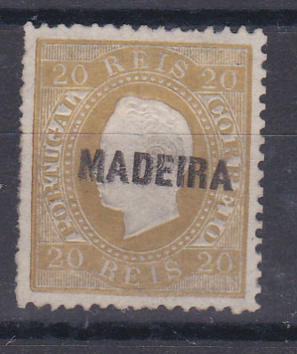 2409.jpg -     Lote:    2409      Lotes pelo Correio      Madeira       Descrição:         1871/76 &mdash; D. Luís I. Fita direita. Sobrecarga A. CE16, 20 reis. Valor de catálogo &euro; 56,00.        *       Valor Base:     &euro; 6,00     Valor Venda:     Retirado     