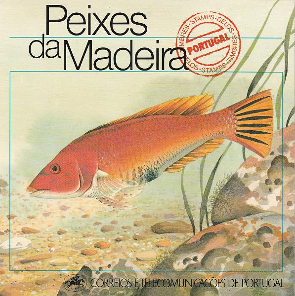 2416.jpg -     Lote:    2416      Lotes pelo Correio      Madeira       Descrição:         Carteiras temáticas "MADEIRA &mdash; Peixes da Madeira".        CRT       Valor Base:     &euro; 5,00     Valor Venda:     Retirado     