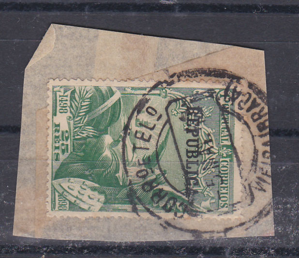 2507.jpg -     Lote:    2507      Lotes pelo Correio      Portugal       Descrição:         Carimbos circulares datados, tipo 1880. 1898 &mdash; Centenário da Índia. OM151, 25 reis. Carimbo batido a preto "VIEIRA (BRAGA)".         FRG       Valor Base:     &euro; 5,00     Valor Venda:     Retirado     