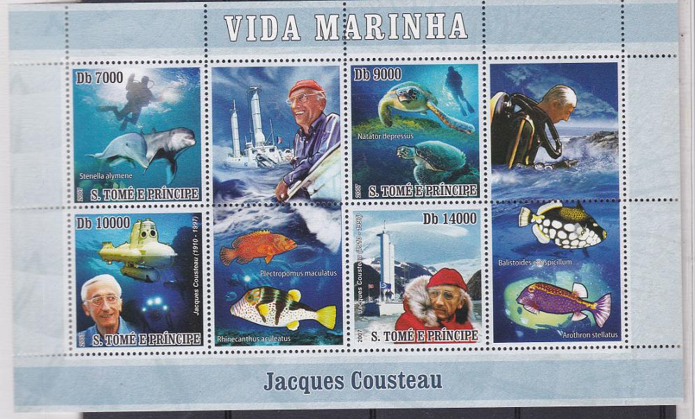 2628.jpg -     Lote:    2628      Lotes pelo Correio             Descrição:         S. Tomé e Príncipe * Palop's &mdash; Lote de 3 blocos: A Vida Marinha, Paraíso do mergulho e Minerais.        BLC***       Valor Base:     &euro; 6,00     Valor Venda:     Retirado     