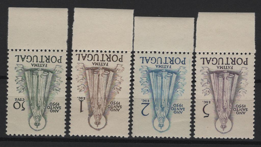 0929.jpg -     Lote:    929            Portugal       Descrição:         1950 &mdash; Ano Santo. CE 719/722. Série completa. Valor de catálogo &euro; 230,00        ***       Valor Base:     &euro; 24,00     Valor Venda:     &euro;      