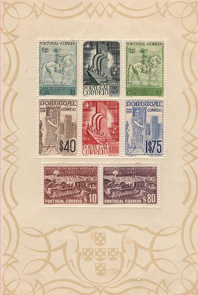 1013.jpg -     Lote:    1013            Portugal       Descrição:         1940 &mdash; 8.º Centenário da Fundação. CE BLC2. Valor de catálogo &euro; 545,00.        BLC***       Valor Base:     &euro; 60,00     Valor Venda:     &euro;      