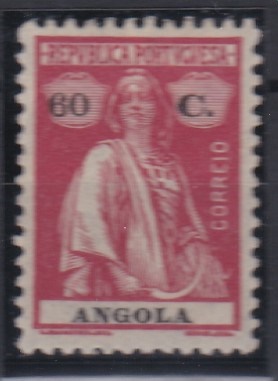 1144.jpg -     Lote:    1144            Angola       Descrição:         1925/26 &mdash; Ceres. Novas cores e valores. CE217, 60c. Valor de catálogo &euro; 99,00.        **       Valor Base:     &euro; 20,00     Valor Venda:     &euro;      