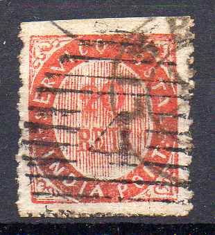1235.jpg -     Lote:    1235            Índia       Descrição:         1873 &mdash; Nativos. Tipo IA. CE17, 20 reis. Valor de catálogo &euro; 230,00.        O       Valor Base:     &euro; 35,00     Valor Venda:     &euro;      