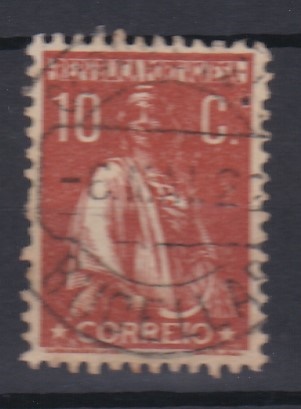 1705.jpg -     Lote:    1705            Portugal        Descrição:         Carimbos circulares datados tipo 1880. 1912 &mdash; Ceres. CE215, 10C, denteado 12x11 &frac12;. Selo isolado obliterado com carimbo batido a preto BUCELLAS.        O       Valor Base:     &euro; 8,00     Valor Venda:     &euro;      