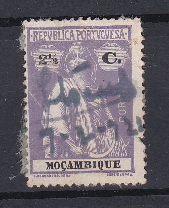 1836.jpg -     Lote:    1836            Moçambique       Descrição:         Obliterações manuscritas. 1914 &mdash; Ceres. CE158, 2 &frac12; C. Selo obliterado a manuscrito "ITOCULO / 7 &mdash; 2 &mdash; 921"        O       Valor Base:     &euro; 12,00     Valor Venda:     &euro;      