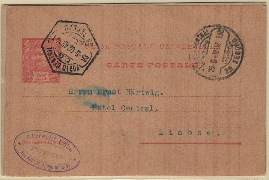 2123.jpg -     Lote:    2123      Lotes pelo Correio      Portugal       Descrição:         1892/1900 &mdash; D. Carlos I Diogo Neto + Centenário da Índia + D. Carlos I Mouchon. OM13 + OM29F e OM32. Lote de 3 inteiros circulados. Lote a ver.        IC       Valor Base:     &euro; 6,00     Valor Venda:     &euro;      