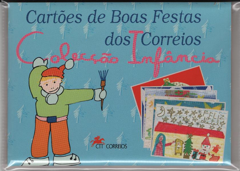 2169.jpg -     Lote:    2169      Lotes pelo Correio      Portugal       Descrição:         1994 &mdash; Boas Festas. Coleção com 6 cartões postais "Colecção Infância", editada pelos CTT em benefício do Hospital Dona Estefânia no Natal de 1994.        IN       Valor Base:     &euro; 5,00     Valor Venda:     &euro;      