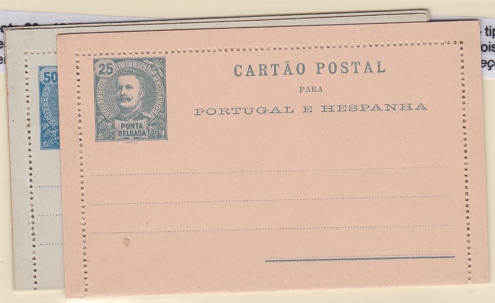 2211.jpg -     Lote:    2211      Lotes pelo Correio      Ponta Delgada       Descrição:         1892/95 &mdash; D. Carlos I, tipo Diogo Neto. Cartões-Postais. OM 3, 4 e 5 (x2), 25, 50 e 65 reis. Bom estado.        IN       Valor Base:     &euro; 8,00     Valor Venda:     &euro;      