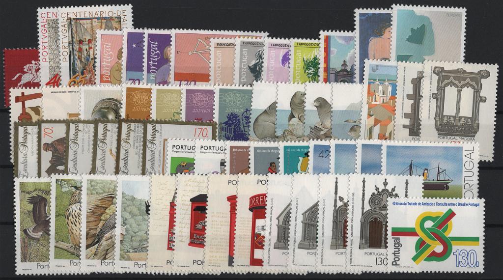 2594.jpg -     Lote:    2594      Lotes pelo Correio      Portugal       Descrição:         1993 &mdash; Ano completo com 56 selos. Valor de catálogo &euro; 119,00.        ***       Valor Base:     &euro; 12,00     Valor Venda:     &euro;      