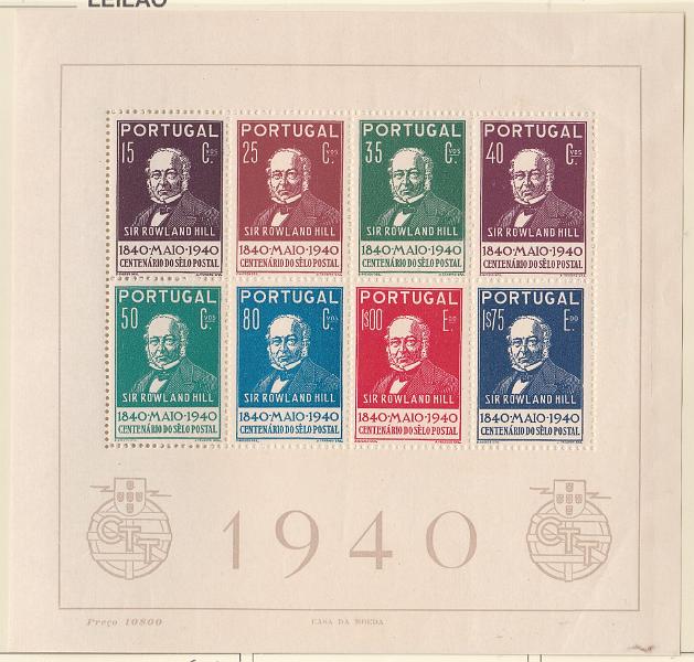 2649.jpg -     Lote:    2649      Lotes pelo Correio      Portugal       Descrição:         1940 &mdash; 1.º Centenário do Selo Postal. CE BLC3. Valor de catálogo &euro; 240,00.        BLC***       Valor Base:     &euro; 25,00     Valor Venda:     &euro;      
