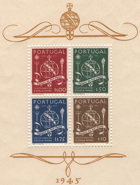 2655.jpg -     Lote:    2655      Lotes pelo Correio      Portugal       Descrição:         1946 &mdash; Centenário da Escola Naval. CE BLC9. Valor de catálogo &euro; 85,00.        BLC***       Valor Base:     &euro; 9,00     Valor Venda:     &euro;      