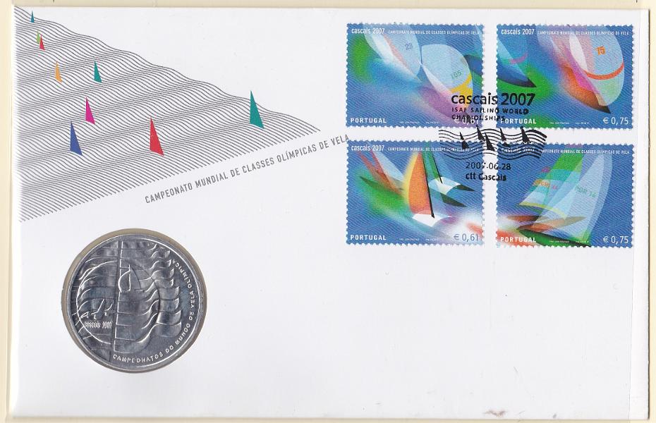 2701.jpg -     Lote:    2701      Lotes pelo Correio      Portugal       Descrição:         2007 &mdash; Campeonato Mundial de Classes Olímpicas de Vela. CE SM35. Valor de catálogo &euro; 60,00.        SM       Valor Base:     &euro; 12,00     Valor Venda:     &euro;      
