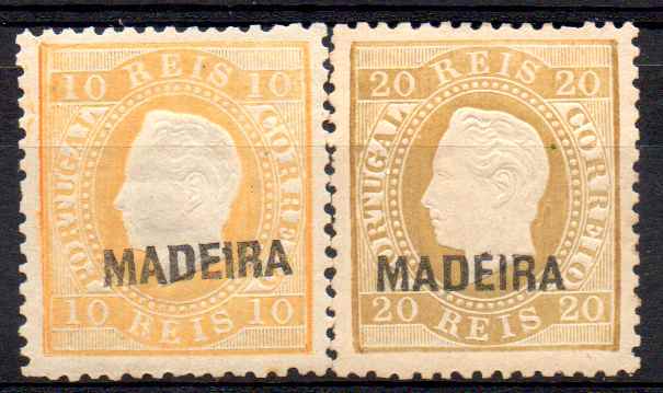 2748.jpg -     Lote:    2748      Lotes pelo Correio      Madeira       Descrição:         1871/76 &mdash; D. Luís I. Fita direita. Sobrecarga B. CE 15/16, 10 e 15 reis, denteado 12 &frac12;. Valor de catálogo &euro; 112,00.        **       Valor Base:     &euro; 10,00     Valor Venda:     &euro;      