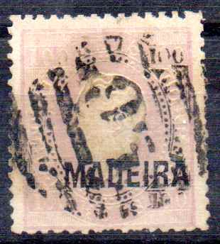 2750.jpg -     Lote:    2750      Lotes pelo Correio      Madeira       Descrição:         1871/76 &mdash; D. Luís I. Fita direita. Sobrecarga A. CE20, 100 reis, denteado 12 &frac12;. Valor de catálogo &euro; 100,00.        O       Valor Base:     &euro; 7,00     Valor Venda:     &euro;      