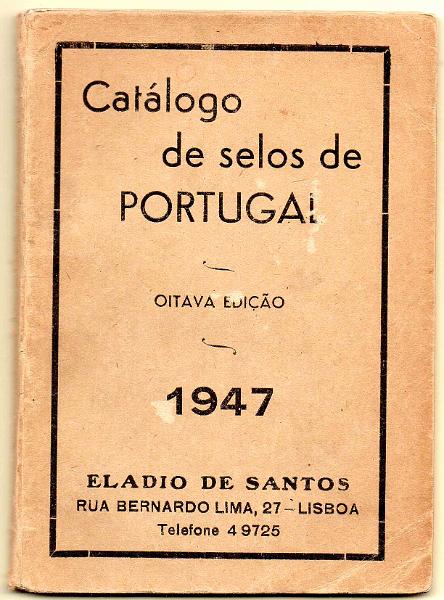 3074.jpg -     Lote:    3074      Lotes pelo Correio             Descrição:         Catálogo de Selos de Portugal de Eládio dos Santos, 8.ª edição.        Livro       Valor Base:     &euro; 8,00     Valor Venda:     &euro;      