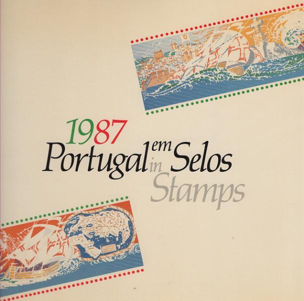 3092.jpg -     Lote:    3092      Lotes pelo Correio             Descrição:         1987 &mdash; Livros anuais dos CTT. Portugal em selos 1987. Valor de catálogo &euro; 142,00.        Livro       Valor Base:     &euro; 12,00     Valor Venda:     &euro;      