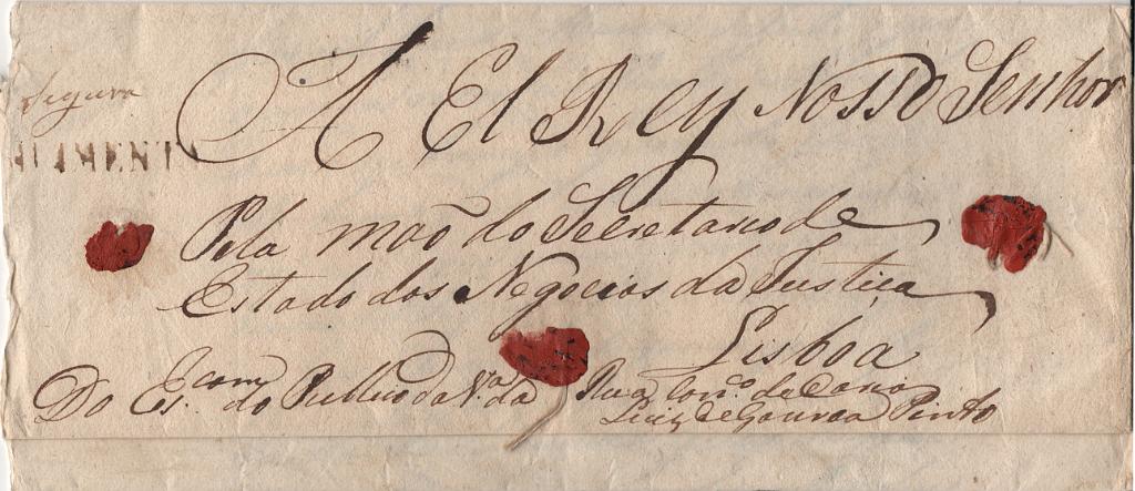 0050.jpg -     Lote:    50            Portugal       Descrição:         Moimenta / Segura &mdash; A sépia, LF MBR-Sm1 em carta não datada, remetida de Moimenta para Lisboa, isenta de porte. MR.         Carta       Valor Base:     &euro; 300,00     Valor Venda:     &euro;      